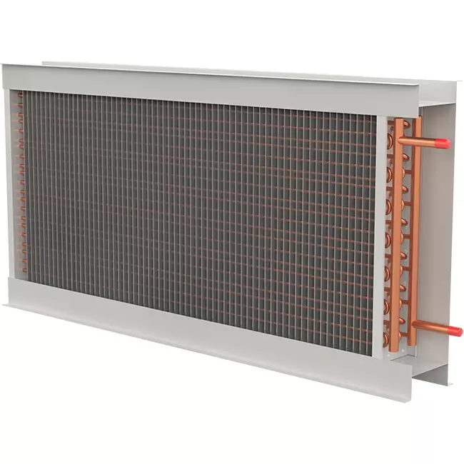 Batterie eau chaude Maxivent 14.10 kW pour MR4512 horizontal - HC1