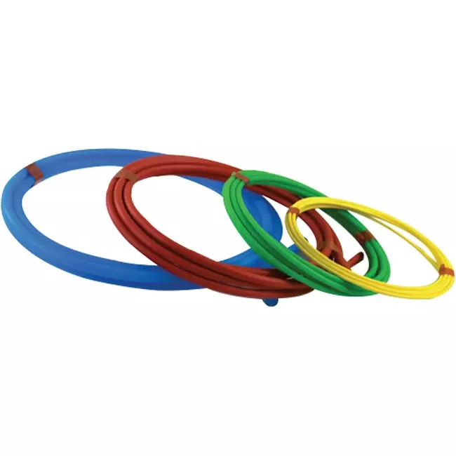 Jeu de ressorts de flexion en nylon 4 mètres 1/4-3/8-1/2-5/8