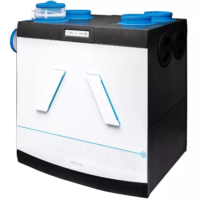 Récupérateur de chaleur HRC-570 Smartcomfort d'Orcon avec contrôle de 2 zones -  570m³/h