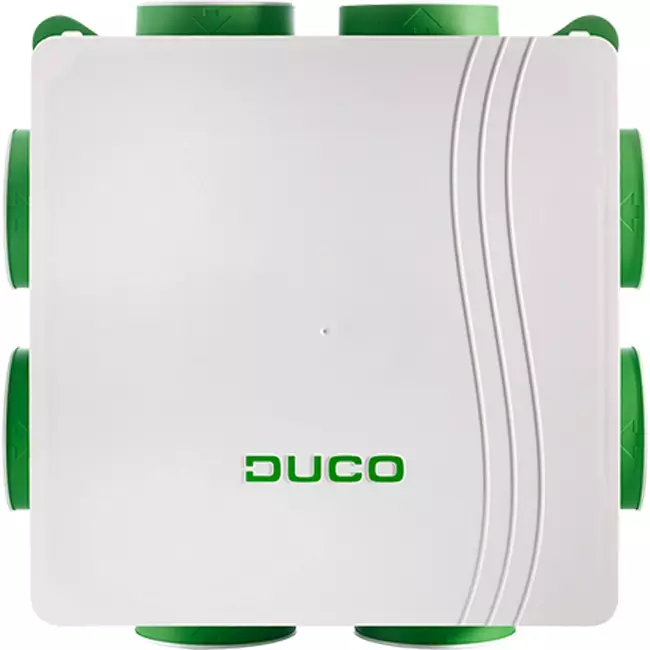 DucoBox Silent 2.0 400 m³/h + 2x capteur de CO2 - bouchon de sécurité