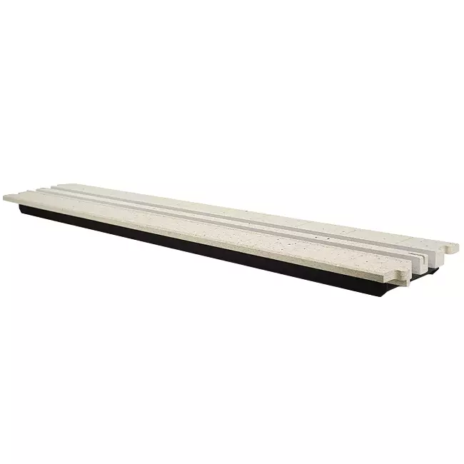 Profilé intermédiaire Ergovent pour diffuseurs modulaires à fentes enfichables 1050 mm - 2 fentes