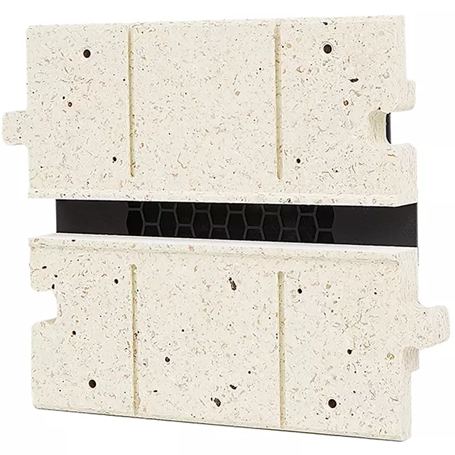 Profilé intermédiaire Ergovent pour diffuseurs modulaires à fentes enfichables 200 mm - 1 fente