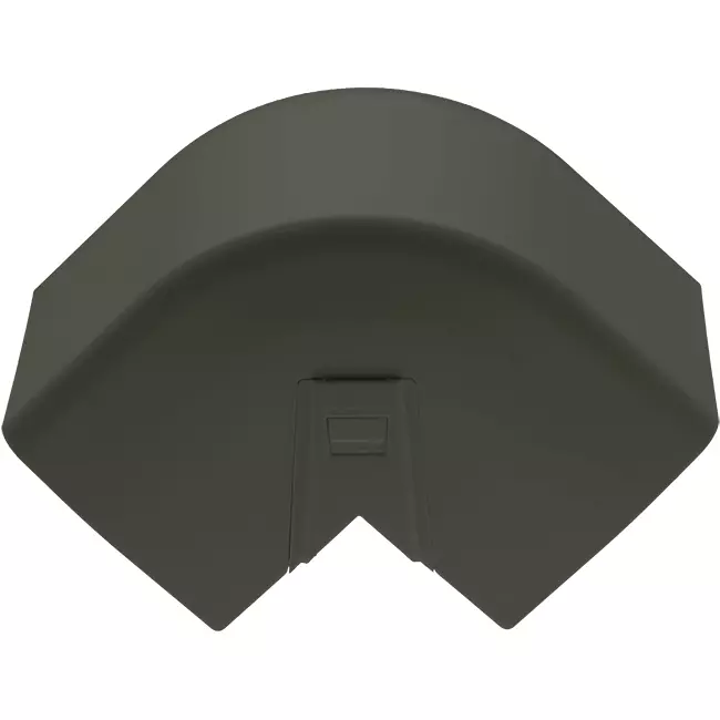 Optimalduct Climclick Coude extérieur angulaire 80x60 mm RAL 7016 Anthracite