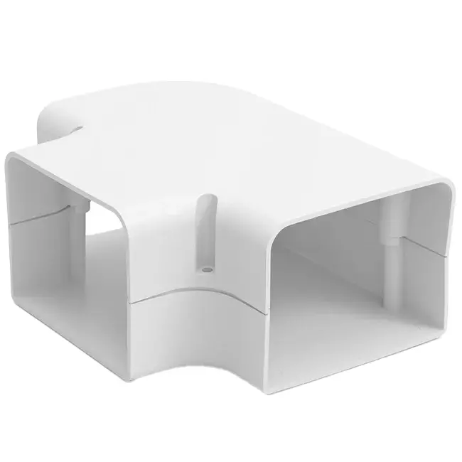 ClimaConnect Pièce en T pour gaine de montage 100 mm - RAL 9010