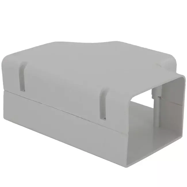 ClimaConnect Pièce en T pour gaine de montage 100 mm - RAL 9010