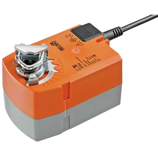 Servomoteur de vanne rotative Belimo avec retour par ressort 24V - ouvert/fermé - 2.5 Nm - TF24