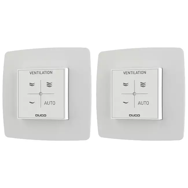 DucoBox Silent 2.0 400 m³/h + RF control + CO2 sensor - safety plug