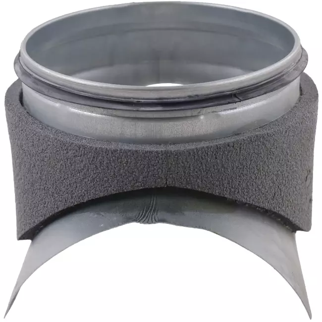 Piquage rond symétrique Thermoduct 180 mm - 180 mm (90 degrés)
