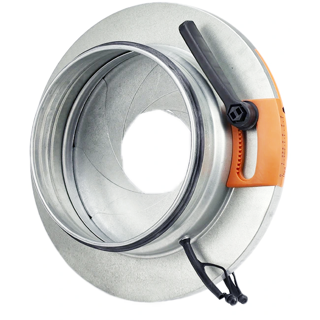 Clapet d'iris 150 mm - acier inoxydable 316L - IRIS150