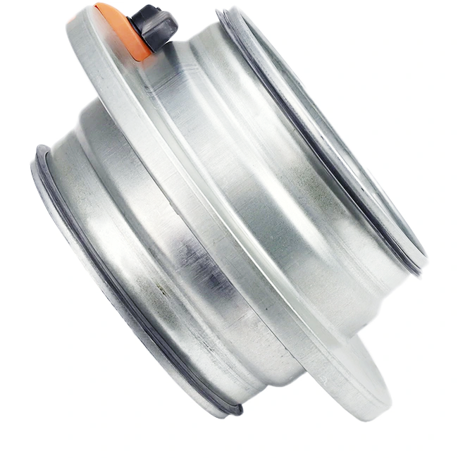 Clapet d'iris 150 mm - acier inoxydable 316L - IRIS150