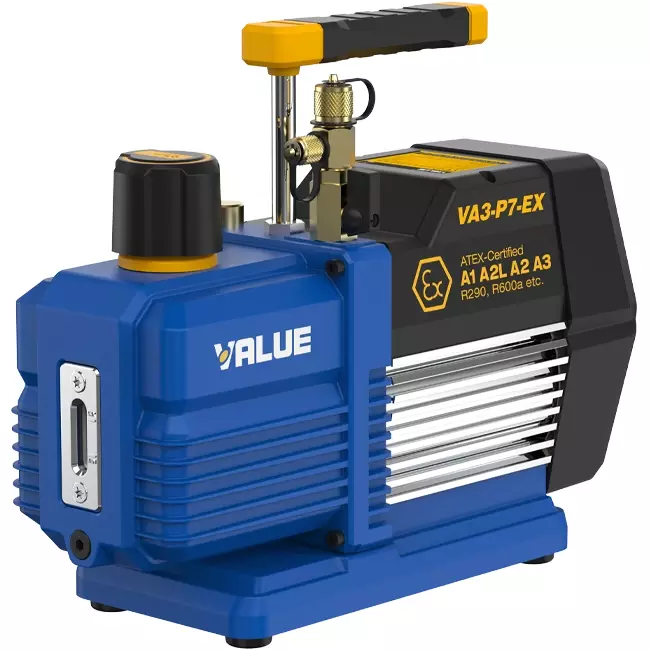 Pompe à vide Value ATEX à deux étages R290/R600