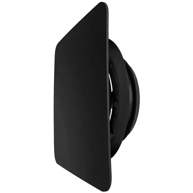 Clapet ClimaConnect Design carré Ø 125 mm - noir