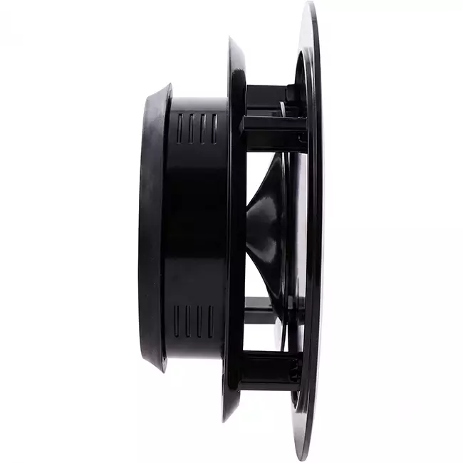 Clapet ClimaConnect Design rond, Ø 125 mm - noir