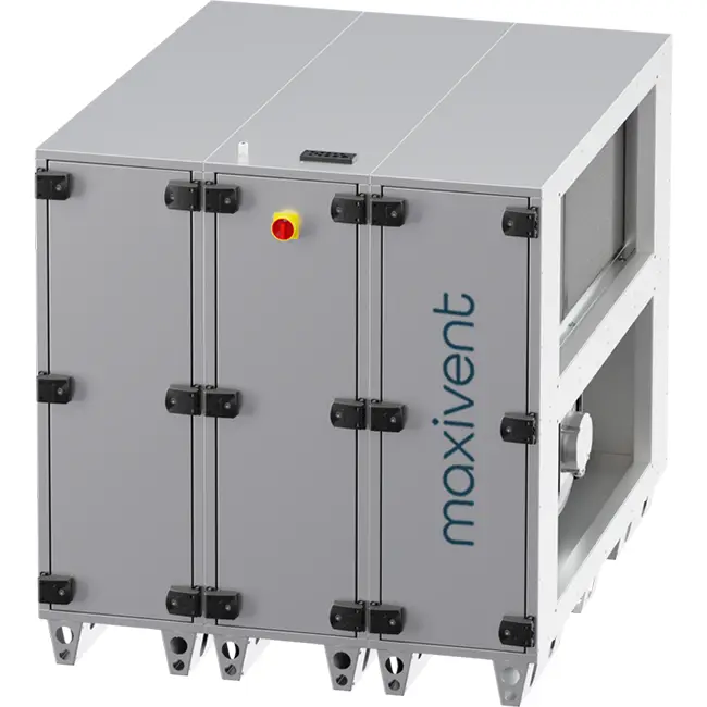 Centrales de traitement d'air Maxivent WTW avec roue à chaleur 12 600 m³/h, orientation horizontale à gauche - RHE 12600 H OOJL T 01