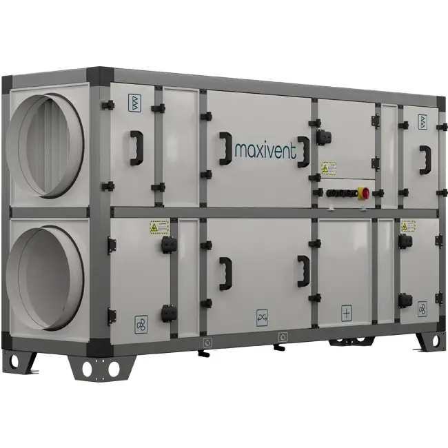 Centrale de traitement d'air Maxivent WTW avec échangeur à contre-courant 1600 m³/h horizontal - M4516