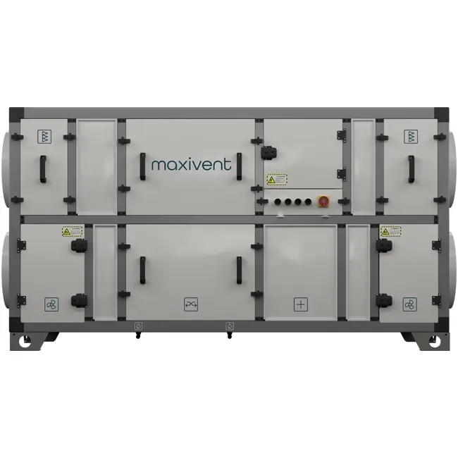 Centrale de traitement d'air Maxivent WTW avec échangeur à contre-courant 1600 m³/h horizontal - M4516