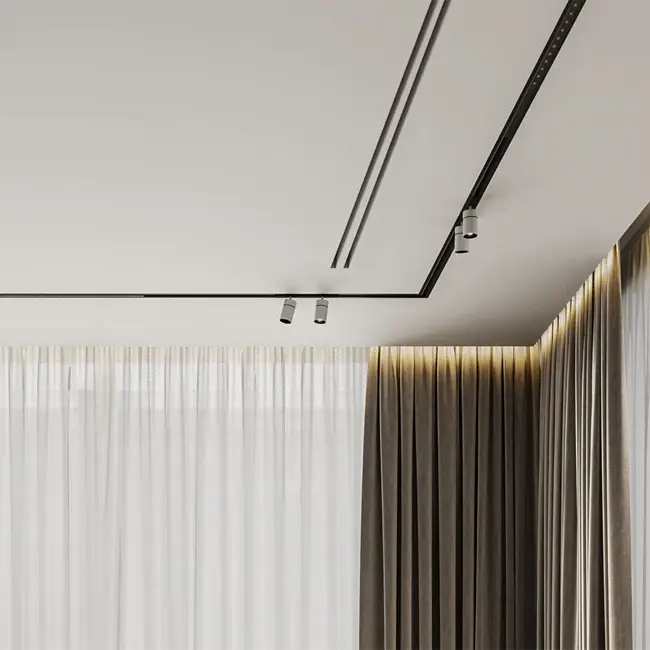 Grille linéaire sans cadre encastrable Ergovent 1050 mm avec diamètre de raccordement de 125 mm - climatisation - 2 fentes