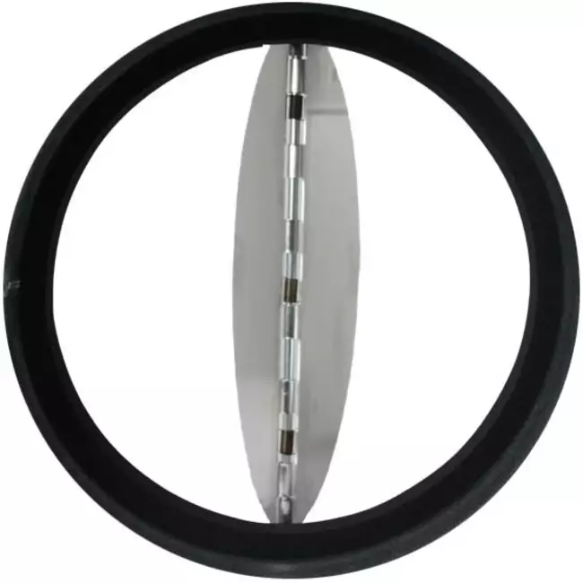 Clapet anti retour Ø 100 mm pour conduit rigide galvanisé