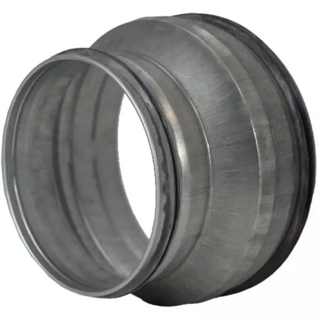 Réducteur de Ø 250 mm - Ø 125 mm pour conduit rigide galvanisé