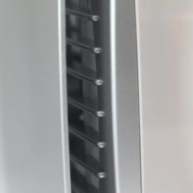 Vmc salle de bain Ø 100 mm argent - Design EET100S