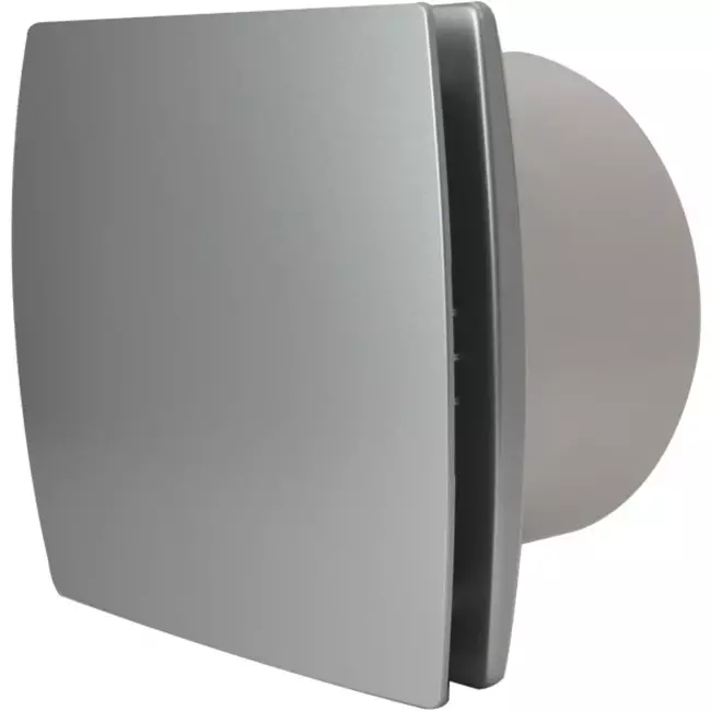 Vmc salle de bain Ø 100 mm argent - Design EET100S