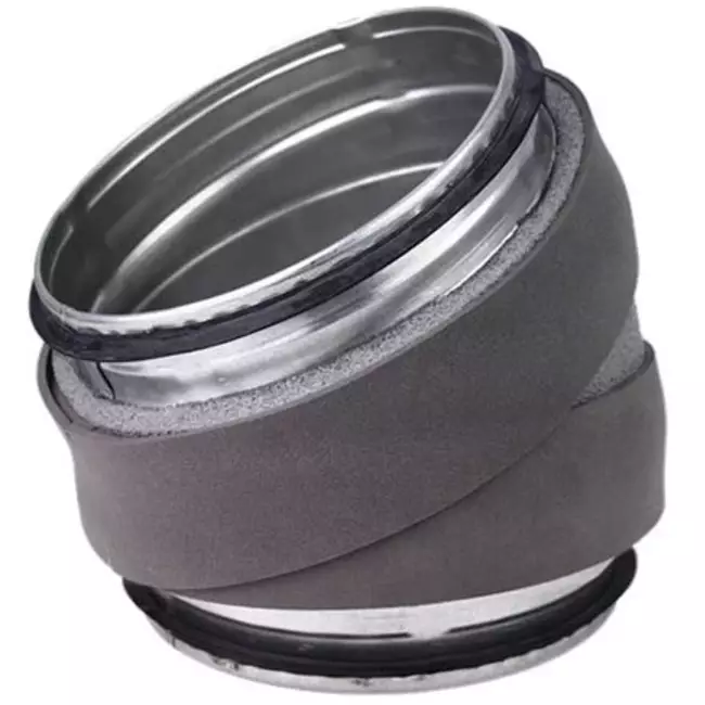 Coude isolé Thermoduct 30 degrés et 250 mm de diamètre