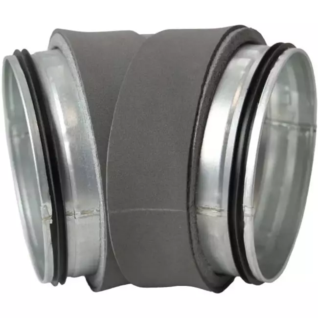 Coude isolé Thermoduct 45 degrés et 125 mm de diamètre