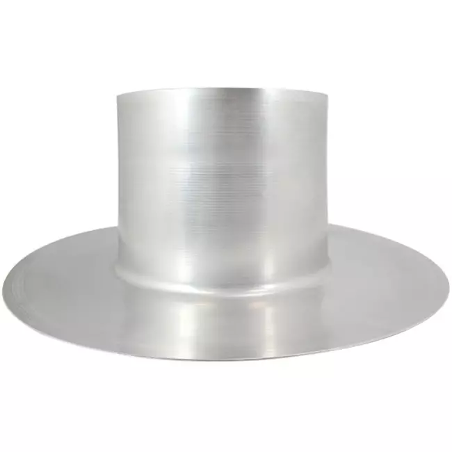 Plaque à coller Thermoduct en aluminium pour roof terminal de 150mm de diamètre