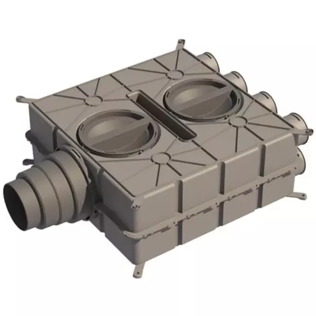 Ubbink Air Excellent boîte de distribution d'air DBOX808