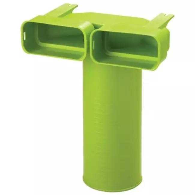Ubbink Air Excellent Adaptateur de vanne 55SC 125 2x90°