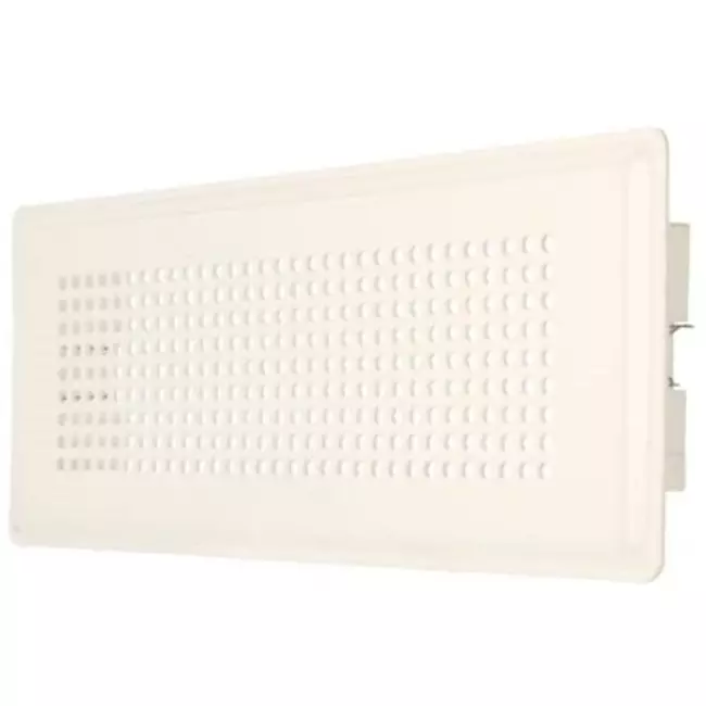 Ubbink Air Excellent 35SC grille de sol métal blanc