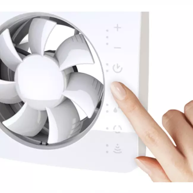 Vmc salle de bain Svensa PureAir avec capteur d'odeurs 100-125mm