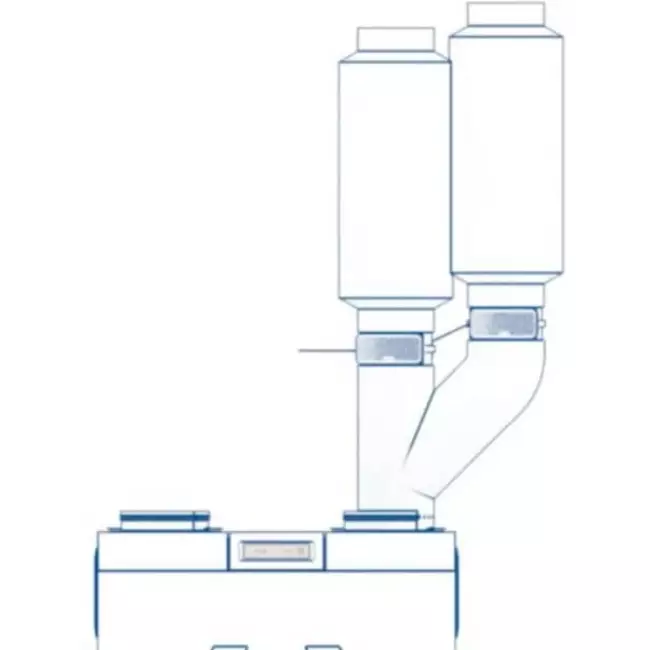 Récupérateur de chaleur HRC-570 Smartcomfort d'Orcon avec contrôle de 2 zones -  570m³/h