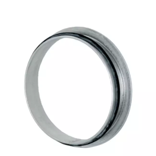 Jonction plate Ø 180 mm (90°) - Galvanisée