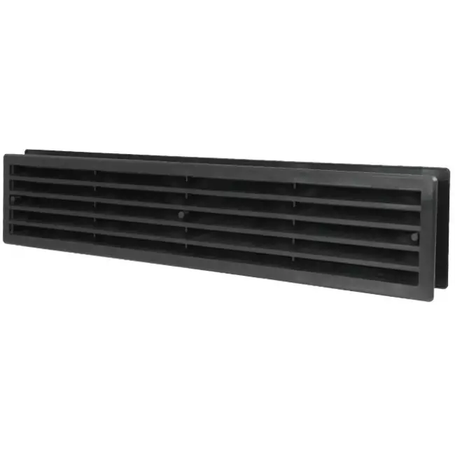 Grille de porte 450 x 92 noir - VR459M
