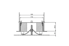 Duco Vent Design square XL AK extraction et soufflé
