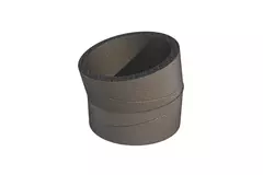 Ubbink Aerfoam Courbe à 15 degrés 180 mm