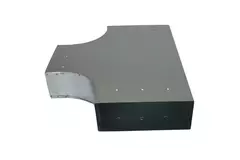 Pièce en T 90 degrés 300x80 mm - 170x80 mm pour gaine
