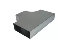 Pièce en T 90 degrés 300x80 mm - 170x80 mm pour gaine