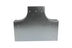 Pièce en T 90 degrés 300x80 mm - 170x80 mm pour gaine