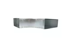 Pièce en T 90 degrés 300x80 mm - 170x80 mm pour gaine