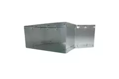 Coude 45 degrés 170x80 mm horizontal pour gaine