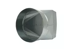Adaptateur 170x80 mm à 160 mm de diamètre pour gaine