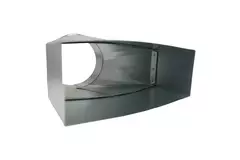 Adaptateur 170x80 mm à 160 mm de diamètre pour gaine