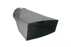 Adaptateur 170x80 mm à 160 mm de diamètre pour gaine