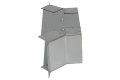 Raccordement latéral 170x80 mm pour tuyau d'évacuation des fumées