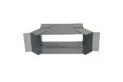 Raccordement latéral 170x80 mm pour tuyau d'évacuation des fumées