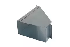 Raccordement latéral 170x80 mm 45 degrés pour la canalisation