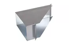 Raccordement latéral 170x80 mm 45 degrés pour la canalisation