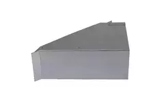 Raccordement latéral 170x80 mm 45 degrés pour la canalisation